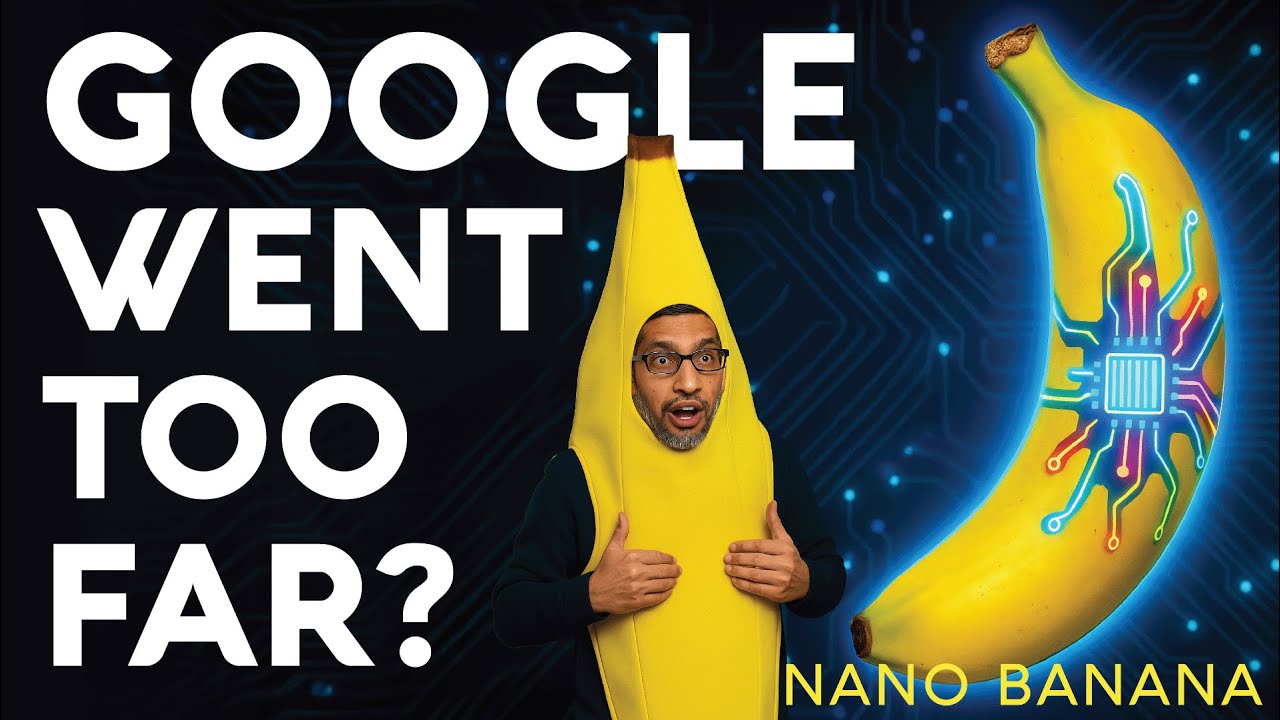 I Tried Google's NANO BANANA Ai Image Generator For The First Time!