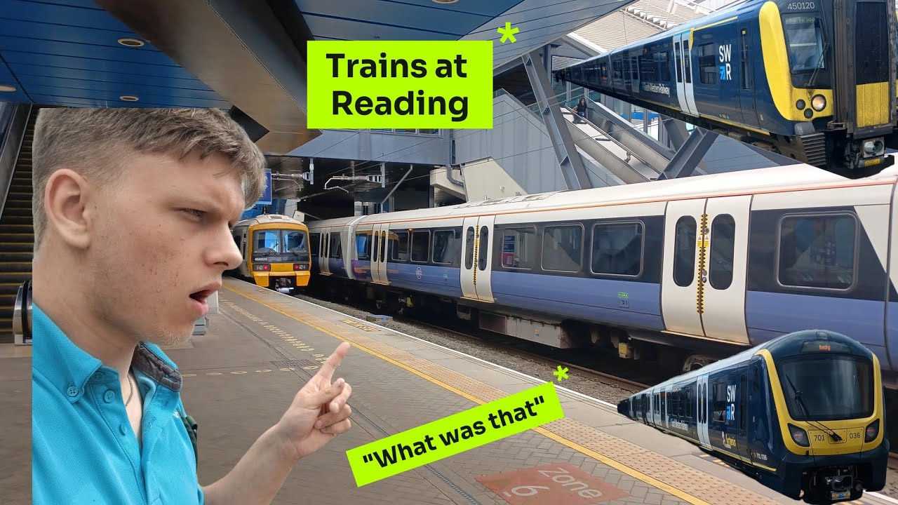 *Class 37 + 466 drag* Trains at Reading - 14.08.2025