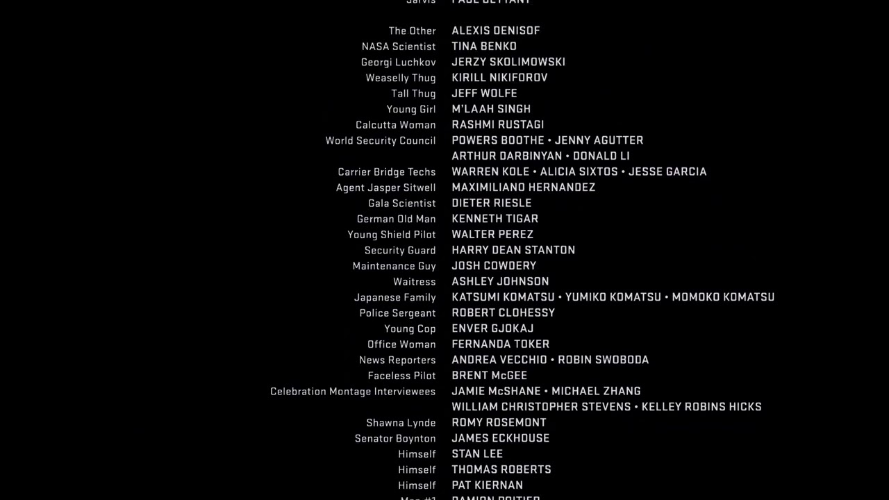 The Avengers END CREDITS Reversed
