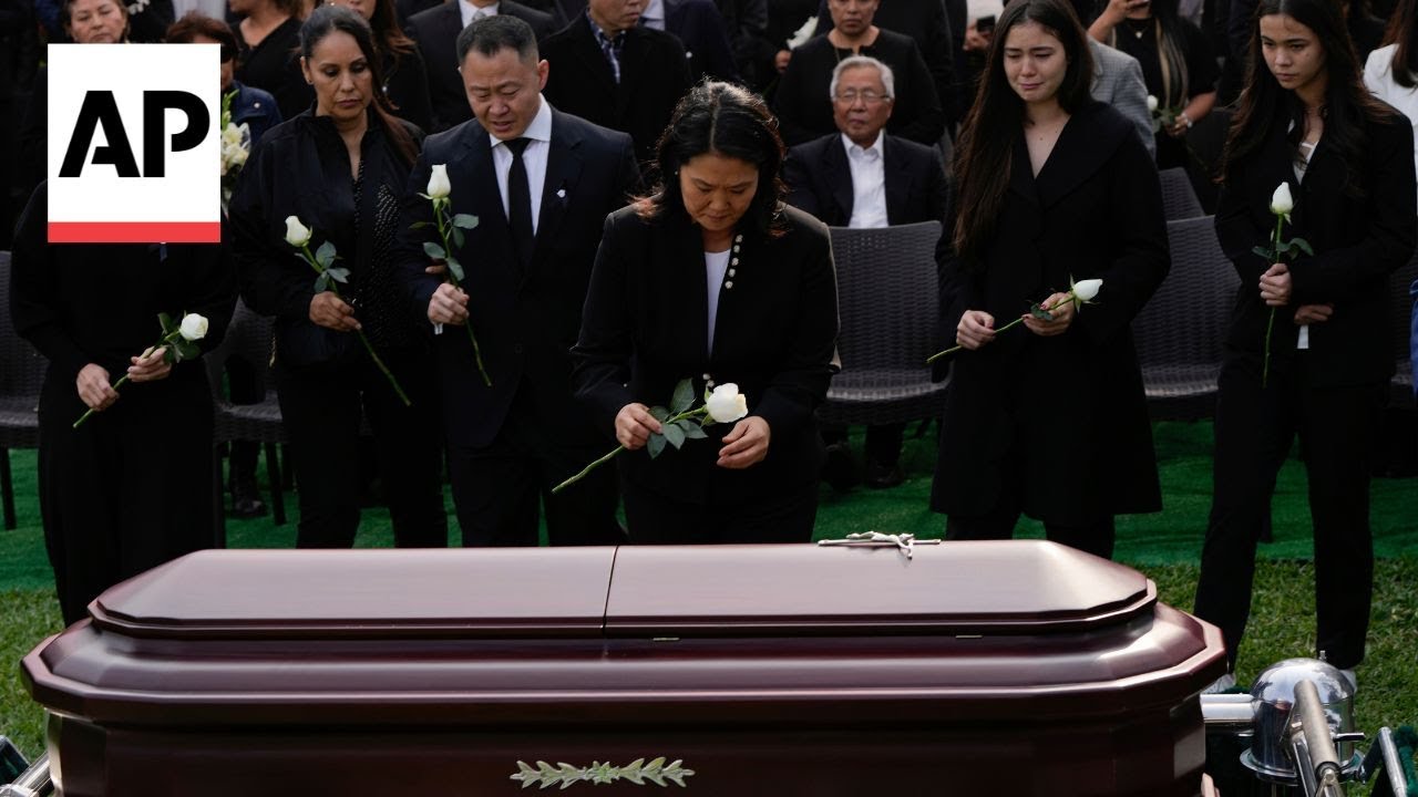 Peru's controversial former President Alberto Fujimori is buried after 3 days of mourning