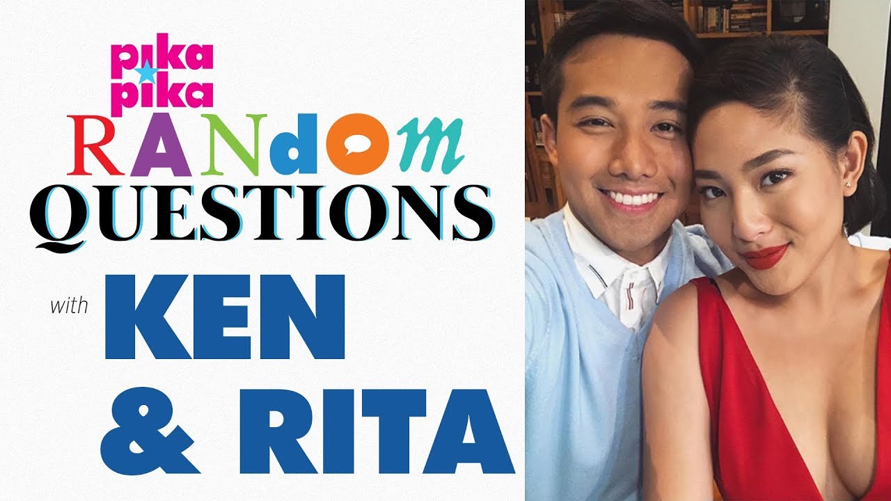 Ken Chan and Rita Daniel answer pikapika's Random Questions! [Part 1/3]