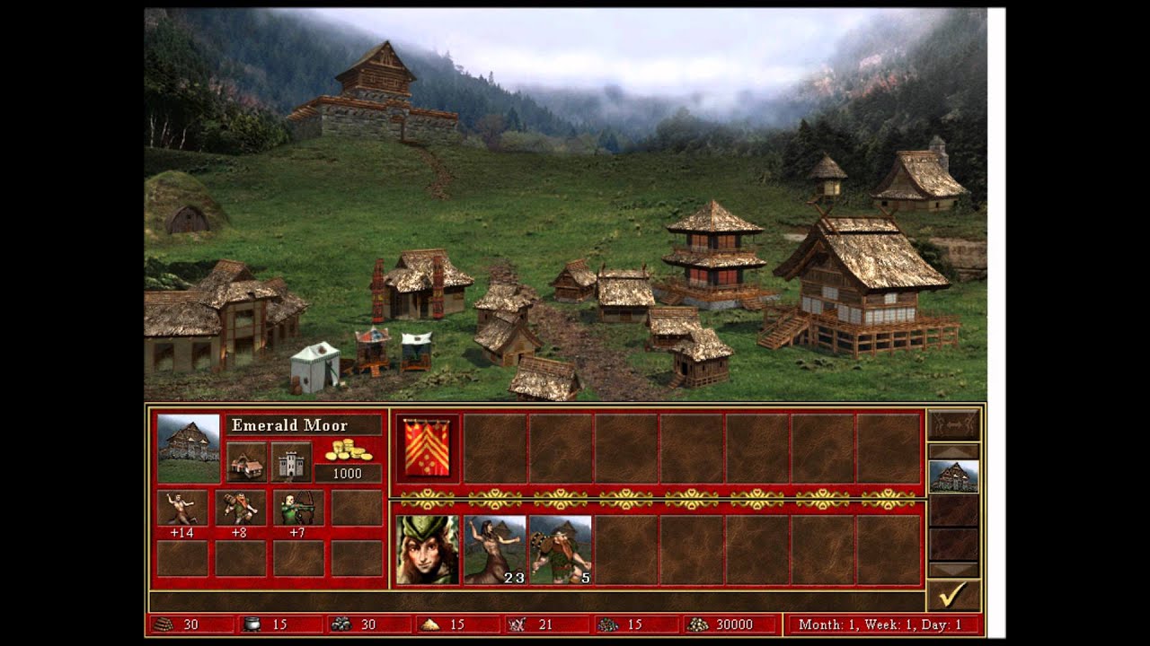 Heroes Of Might And Magic III Soundtrack-Rampart Town