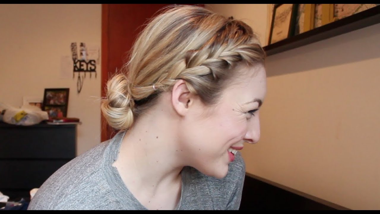 Tuto Coiffure: Cheveux Attaches - Parfait quand il pleut