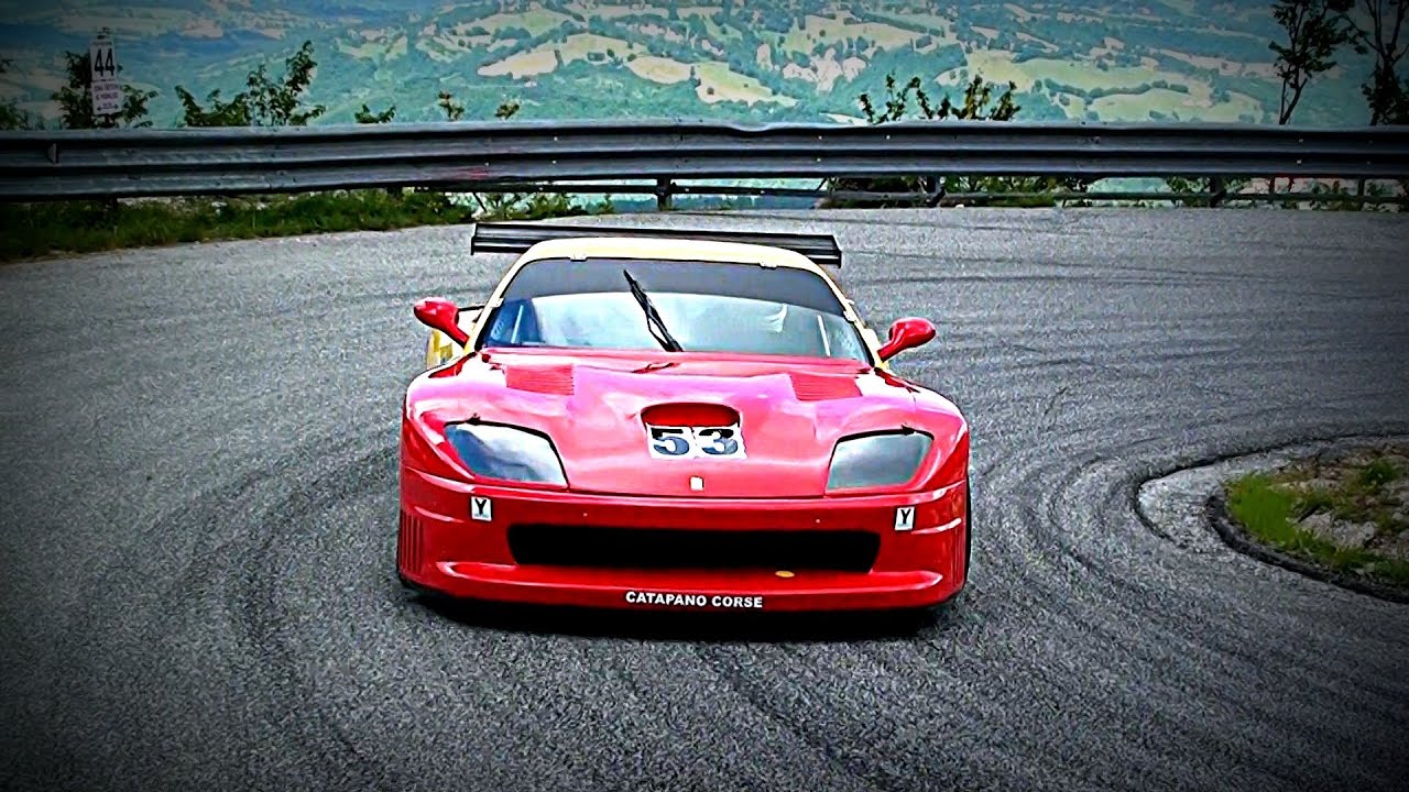 Piero Nappi // Ferrari 550M // Sarnano Sassotetto 2014