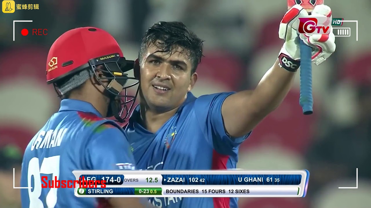 Hazratullah Zazai  Power hits 162 Run for 62 Ball| 2nd T20 |Afghanistan vs Ireland in India 2019