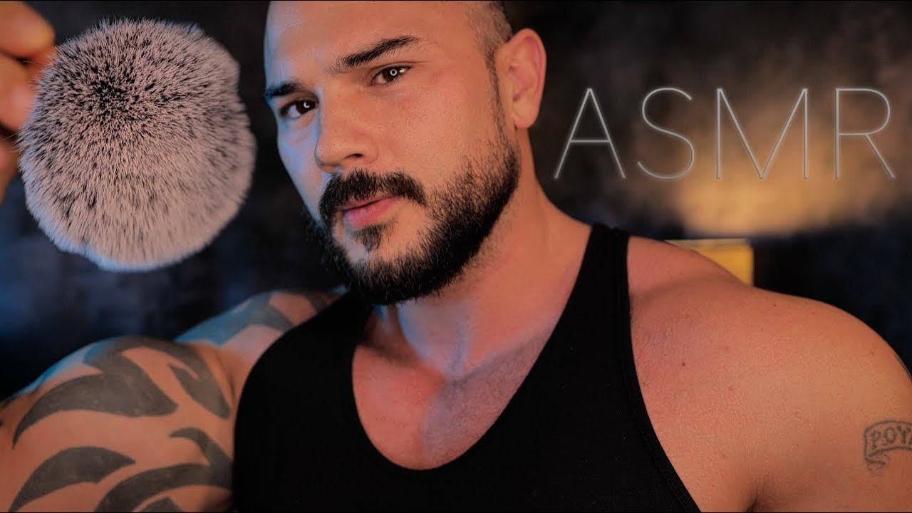 ASMR Most Relaxing Friend Takes Away Your Pain - Face & Hair Personal Attention - Male Whispering