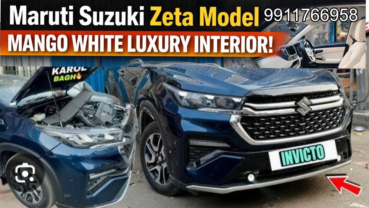 Budget Zeta Model ka Premium Makeover 😍 Mango White Interior
