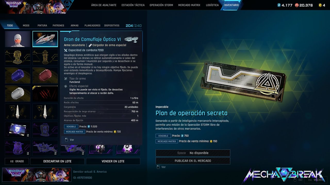 Mecha BREAK Top 10 SA Mashmak Welkin Run 03! Looting COVERT OPERATION PLAN! Looks like a RAM