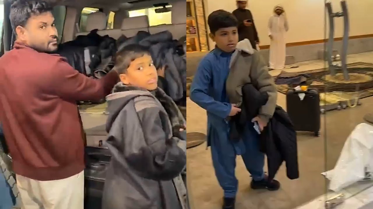 الشباب رايحين السعودية وقزيع لابس لبس باكستاني 😂😂 #فراج_قزيع_السهلي سنابات فراج قزيع السهلي
