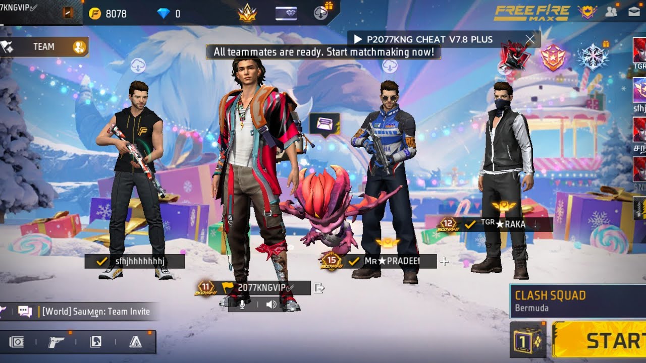P2077KNG CHEAT V7.8 | ALL SERVER WORKING | OB51 UPDATE CS | BR RANK WARKING MOD MENU 100% SAFE V61