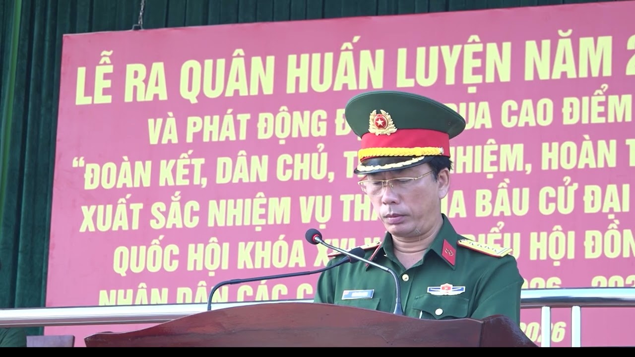 Lữ đoàn CB 280 tổ chức ra quân huấn luyện năm 2026