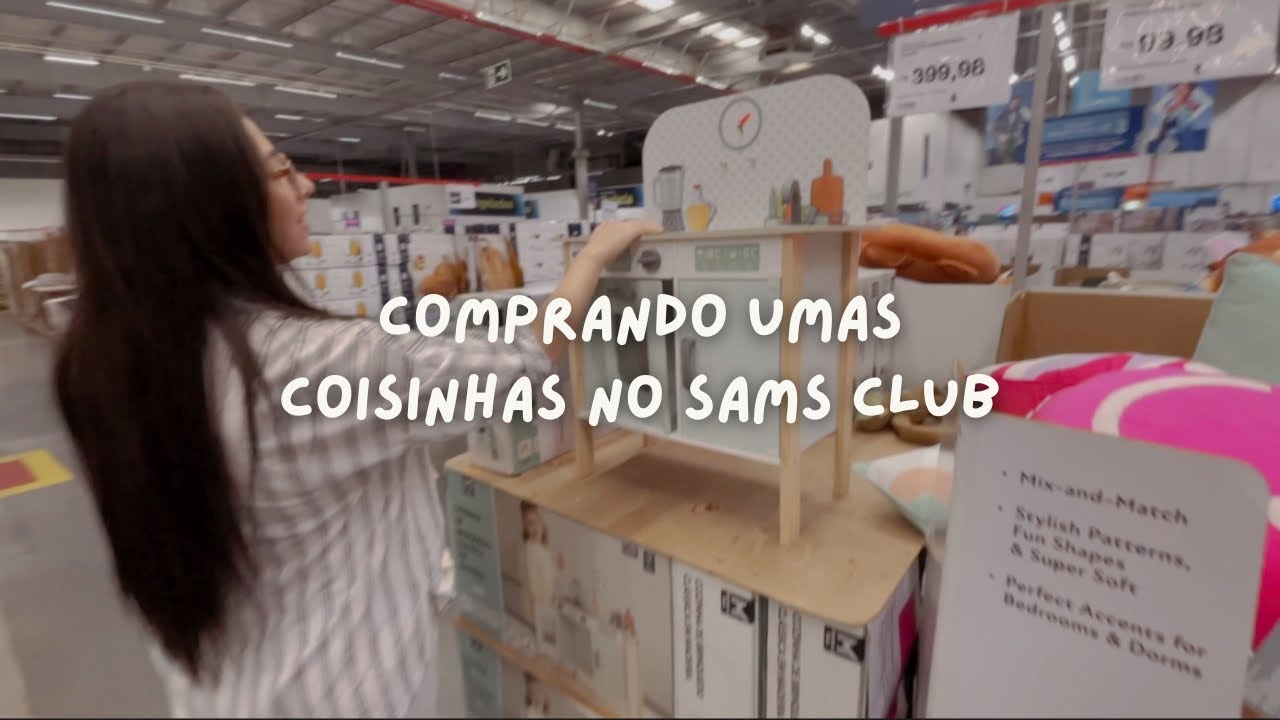 Vlog de um sábado, passeando no Sam’s Club, testando lencinho de lá pro nosso baby 