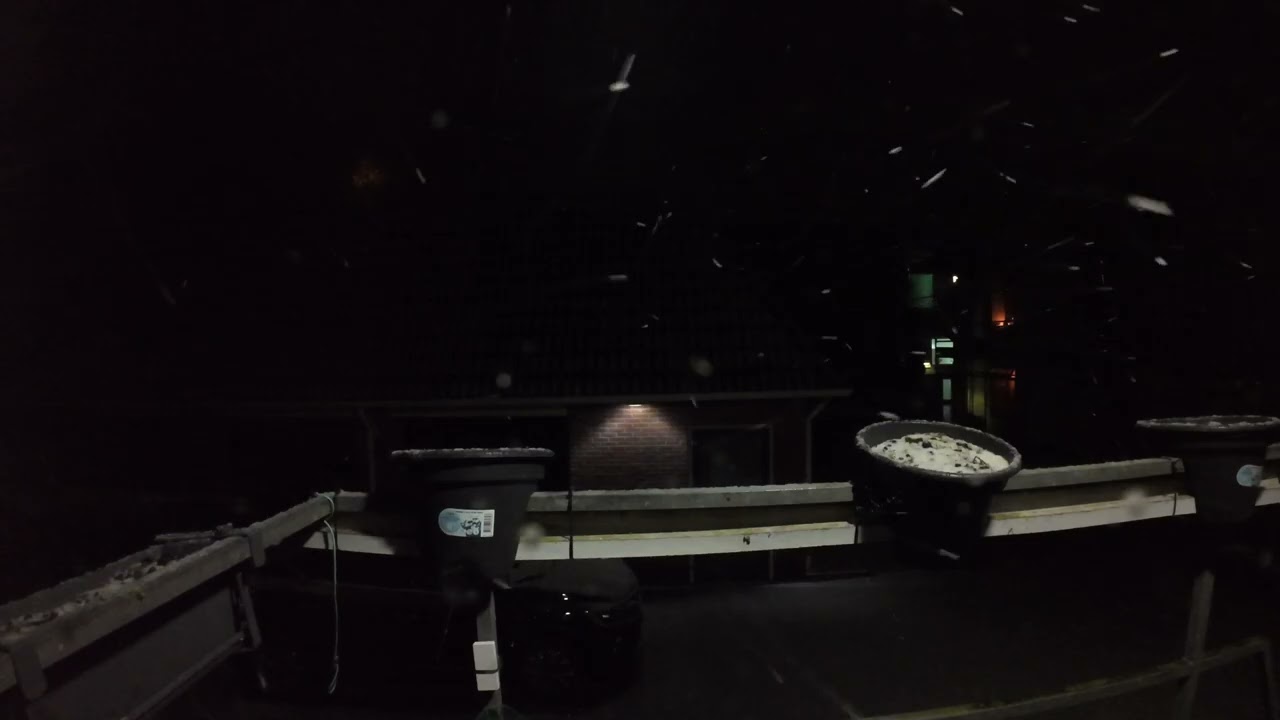 Snowfall Netherlands at 27.01.2026