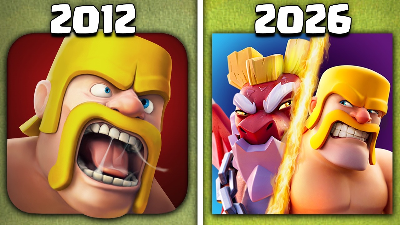 Old vs New Clash of Clans!