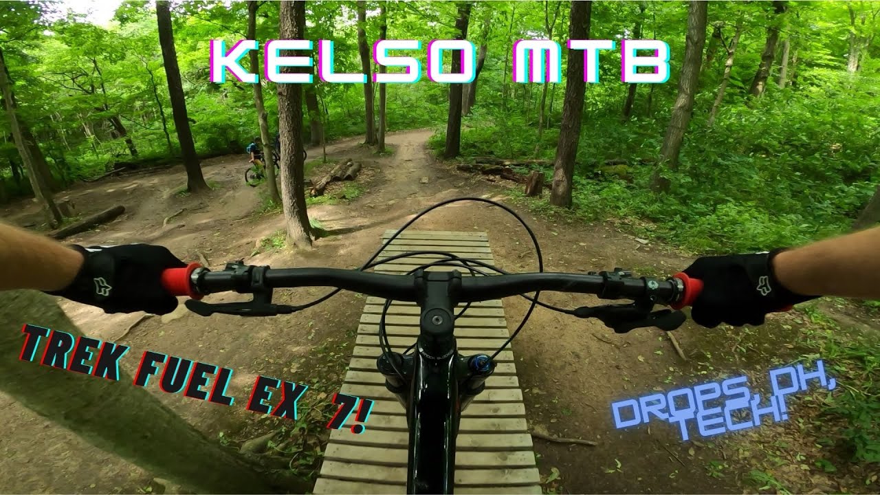 SHREDDING on the Fuel Ex 7! | Kelso MTB trails | Jumps, tech, DH! | GoPro Hero 8 Black