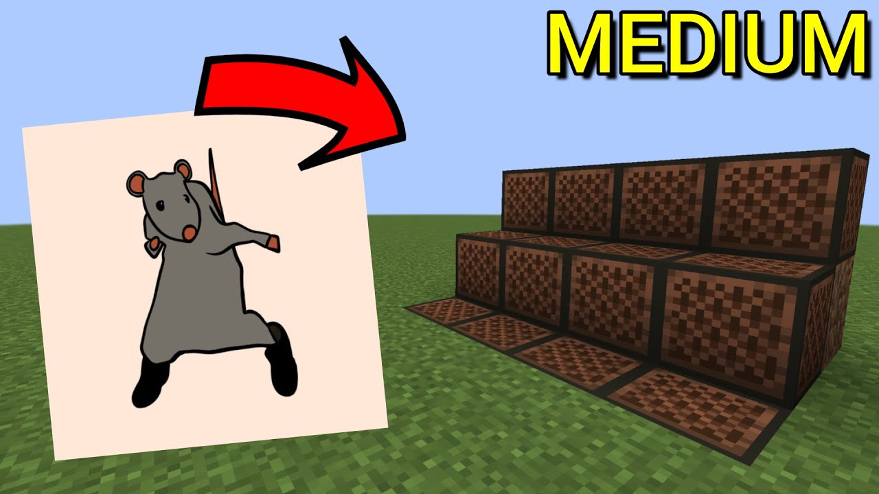 How to play Rat Dance on Noteblocks?