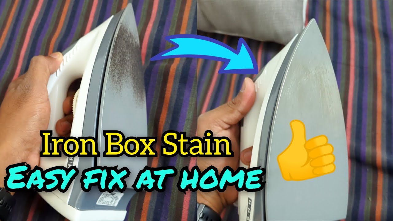Remove Iron Box Stain - Fix Yourself at Home 