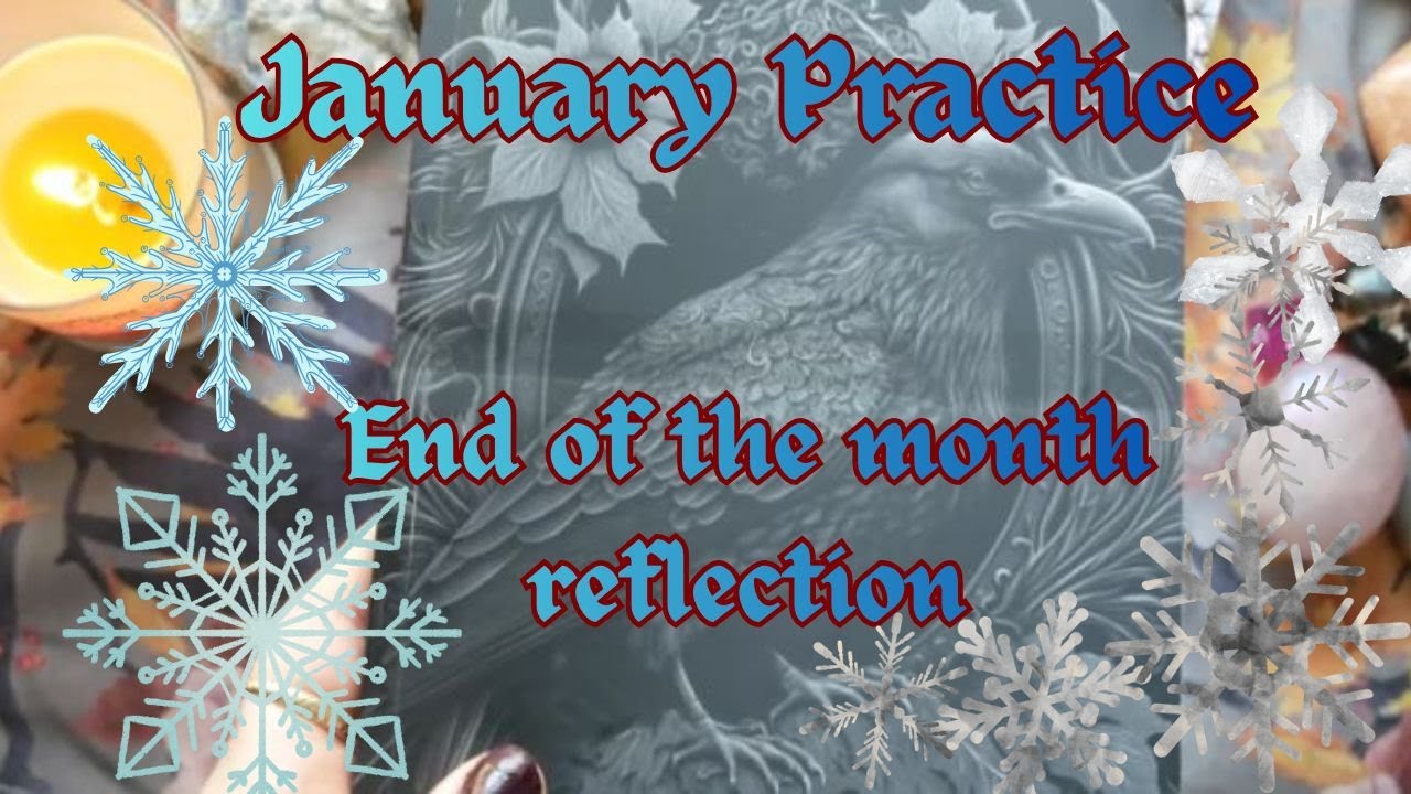 January Tarot Practice, books, and Reflections
