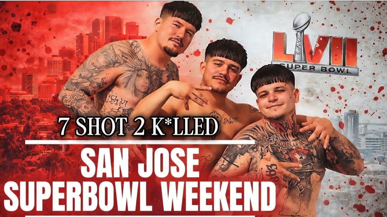 SAN JOSE GOES CRAZY SUPERBOWL WEEKEND 7 SHOT 2 GONE