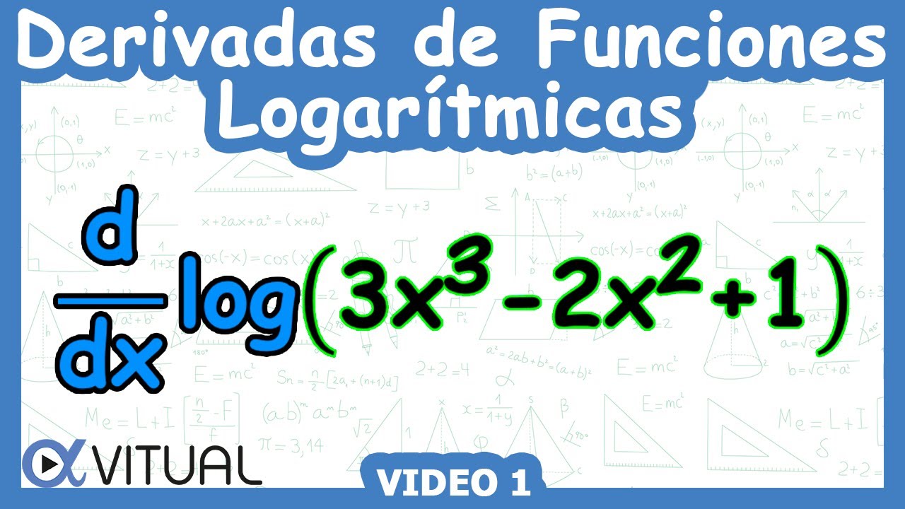 🔔 Derivadas de Funciones Logarítmicas | Video 1