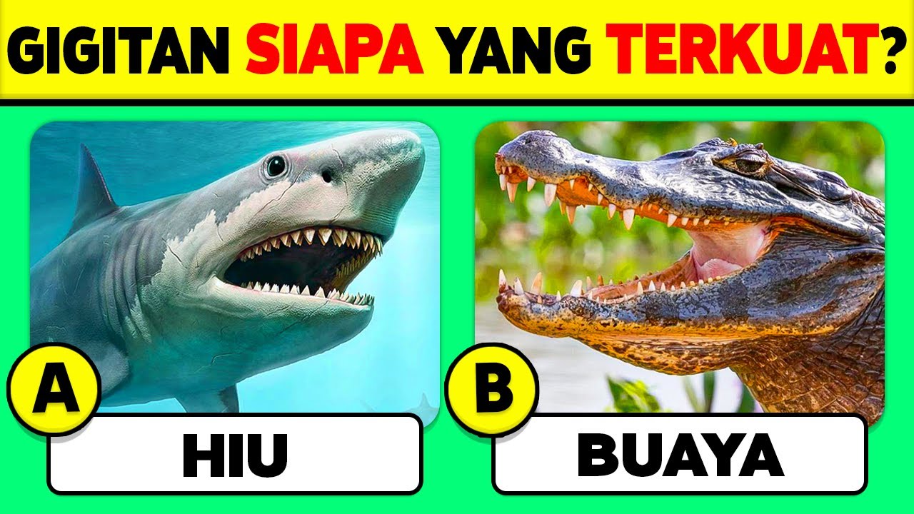🧠 Seberapa Baik Kamu Mengenal Hewan? 🦁🦓✅ Kuis Pengetahuan Umum