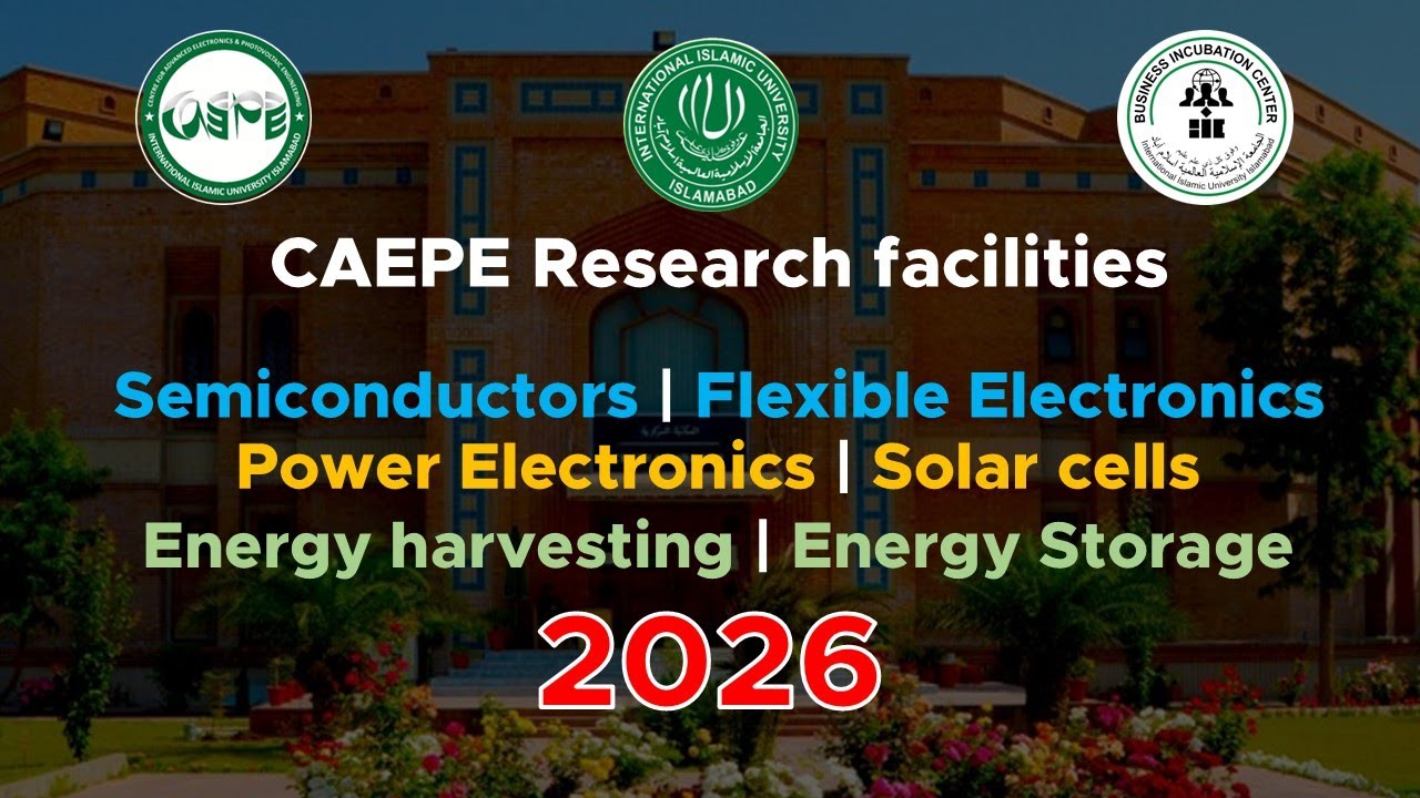 Journey to the state-of-the-art CAEPE Research Facilities and techniques for Advanced Electronics