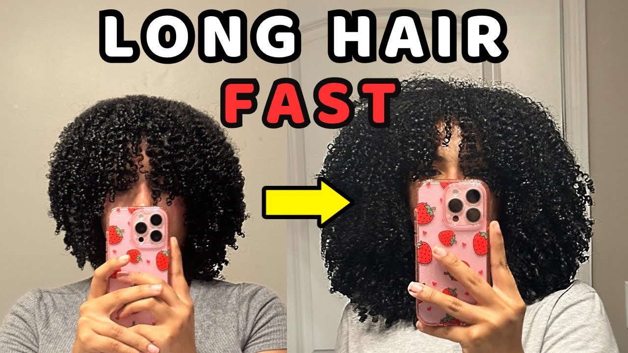 How to get LONGER hair INSTANTLY | 2 Methods to STRETCH your NATURAL HAIR
