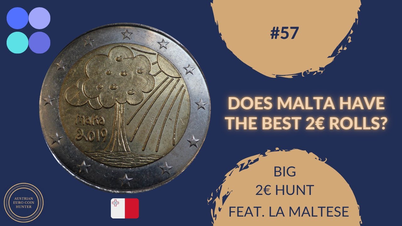 1000€ - Incredible Hunt With La Maltese - 20 x Malta 2€ Rolls - #57