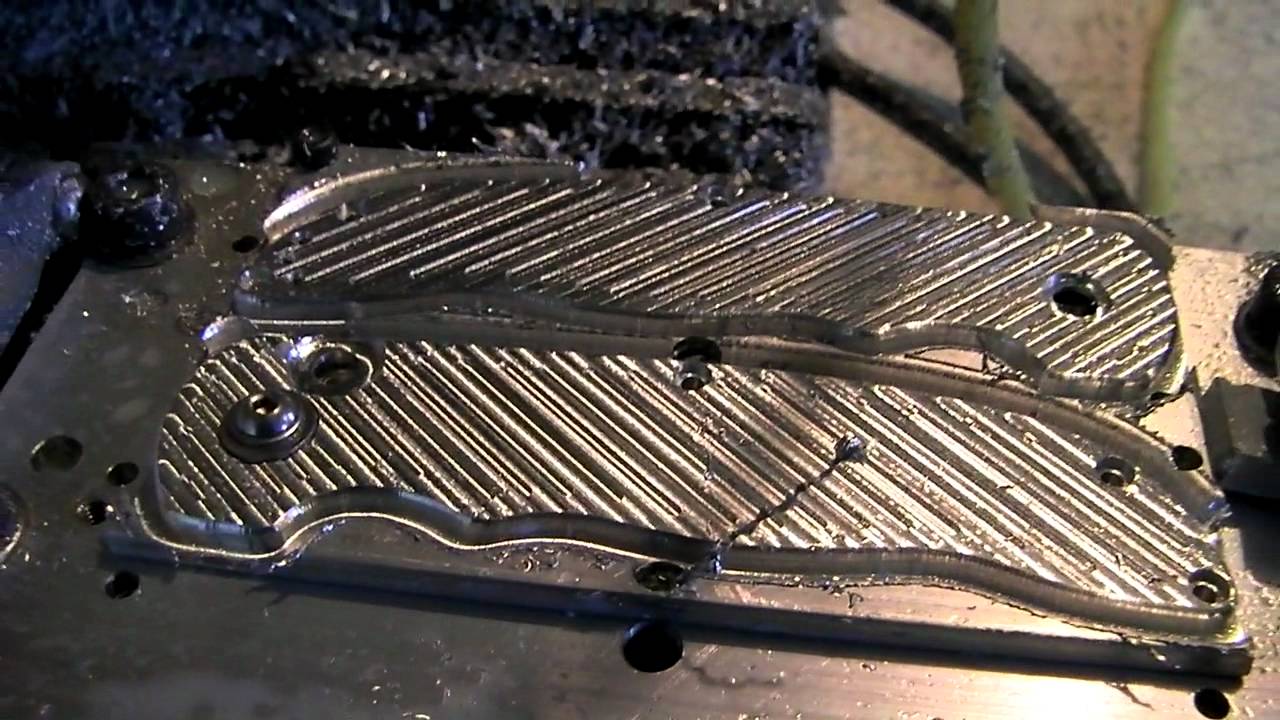 Knifemaking Tuesdays Week 04 - machining the first pair of handles!