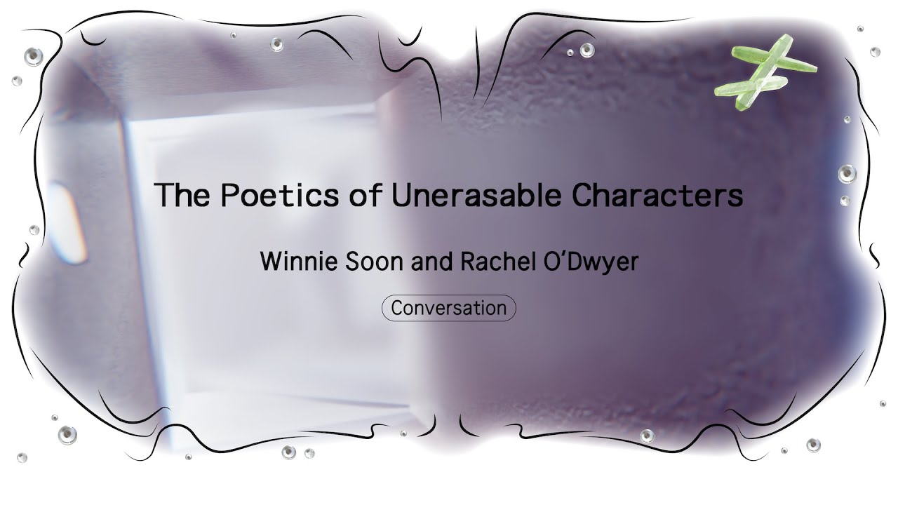 The Poetics of Unerasable Characters