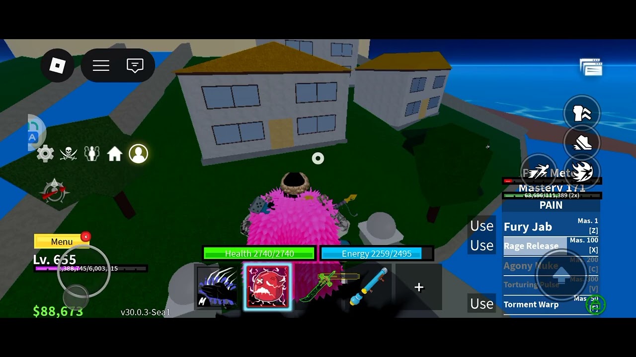 Playing BLOX FRUITS (again)