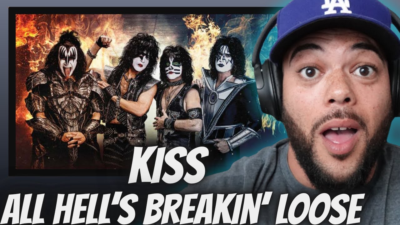 AHH SHOOT!| FIRST TIME HEARING Kiss -  All Hells Breaking Loose REACTION