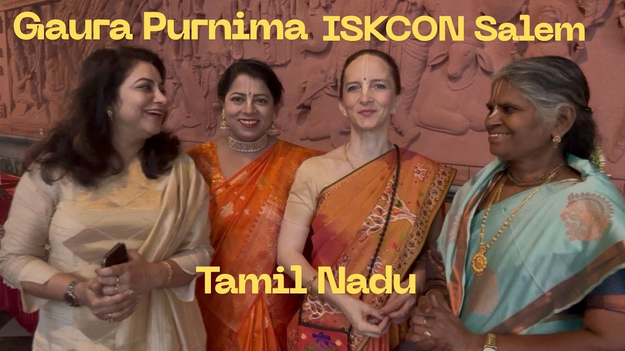GAURAPURNIMA Celebration in ISKCON SALEM TAMIL NADU