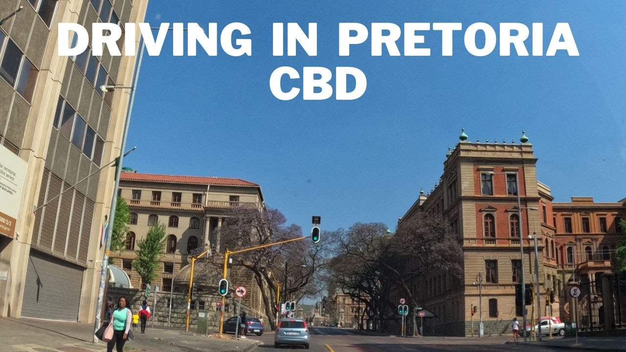 Pretoria CBD - Driving around - Gauteng, South Africa