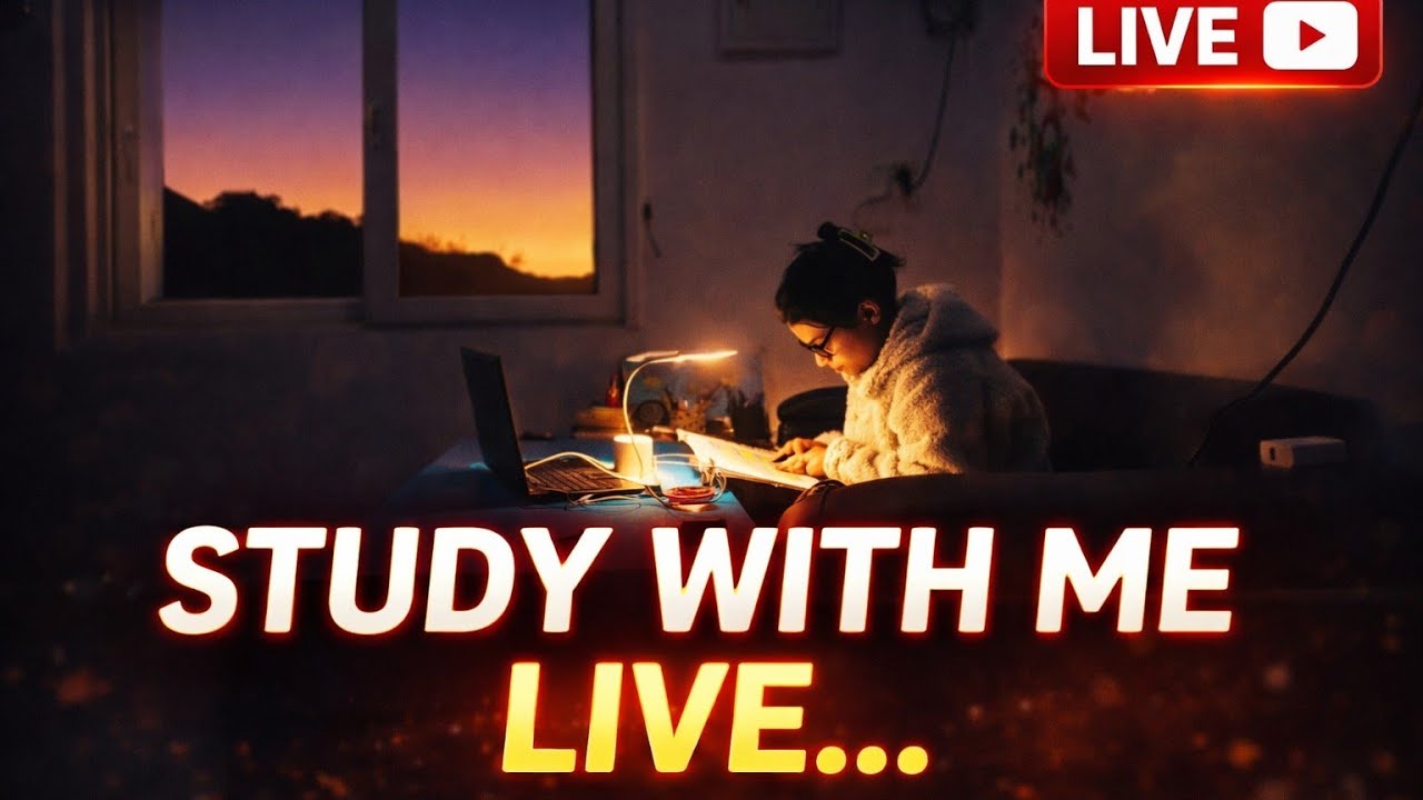 8 hrs study with me❣️