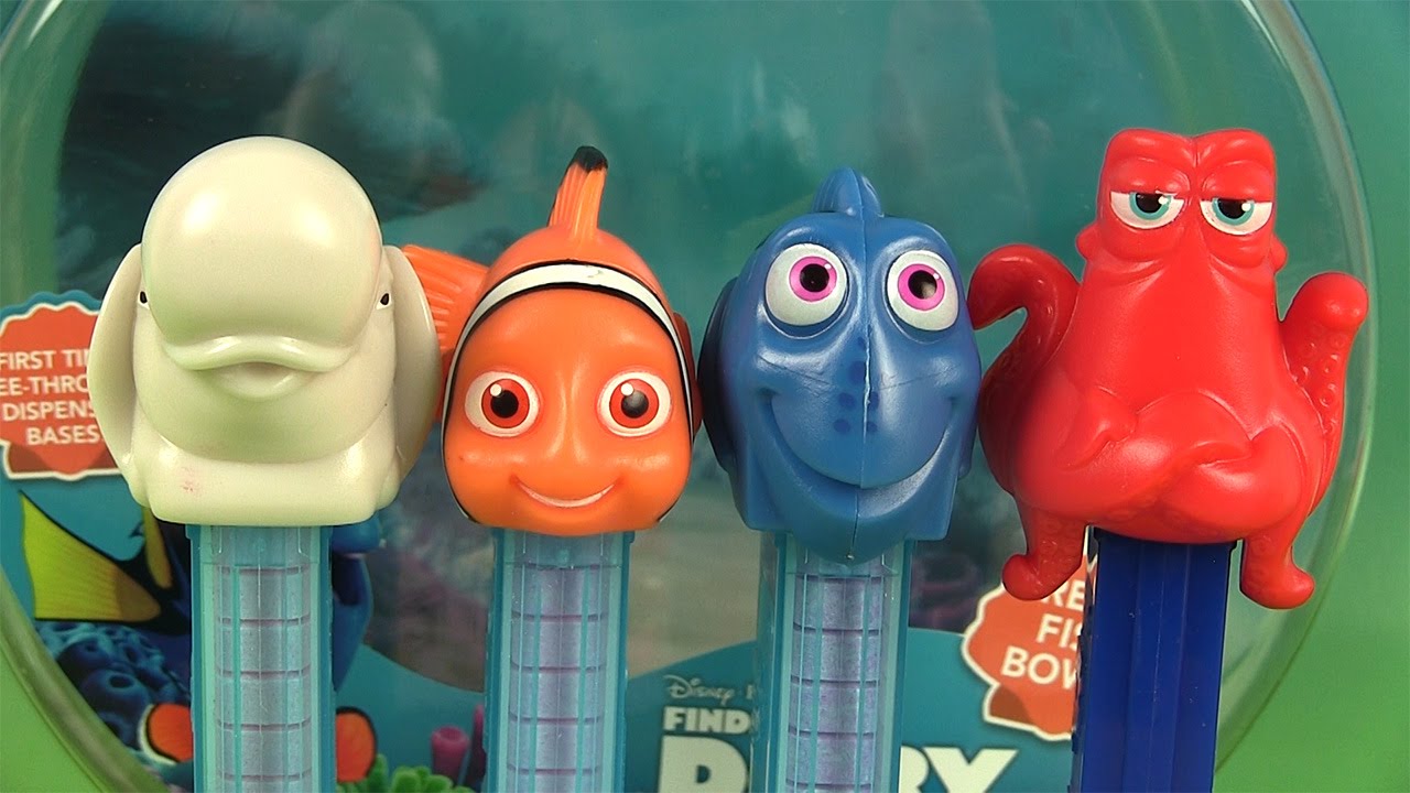 PEZ le Monde de Dory Distributeurs Bonbons Finding Dory PEZ Dispensers