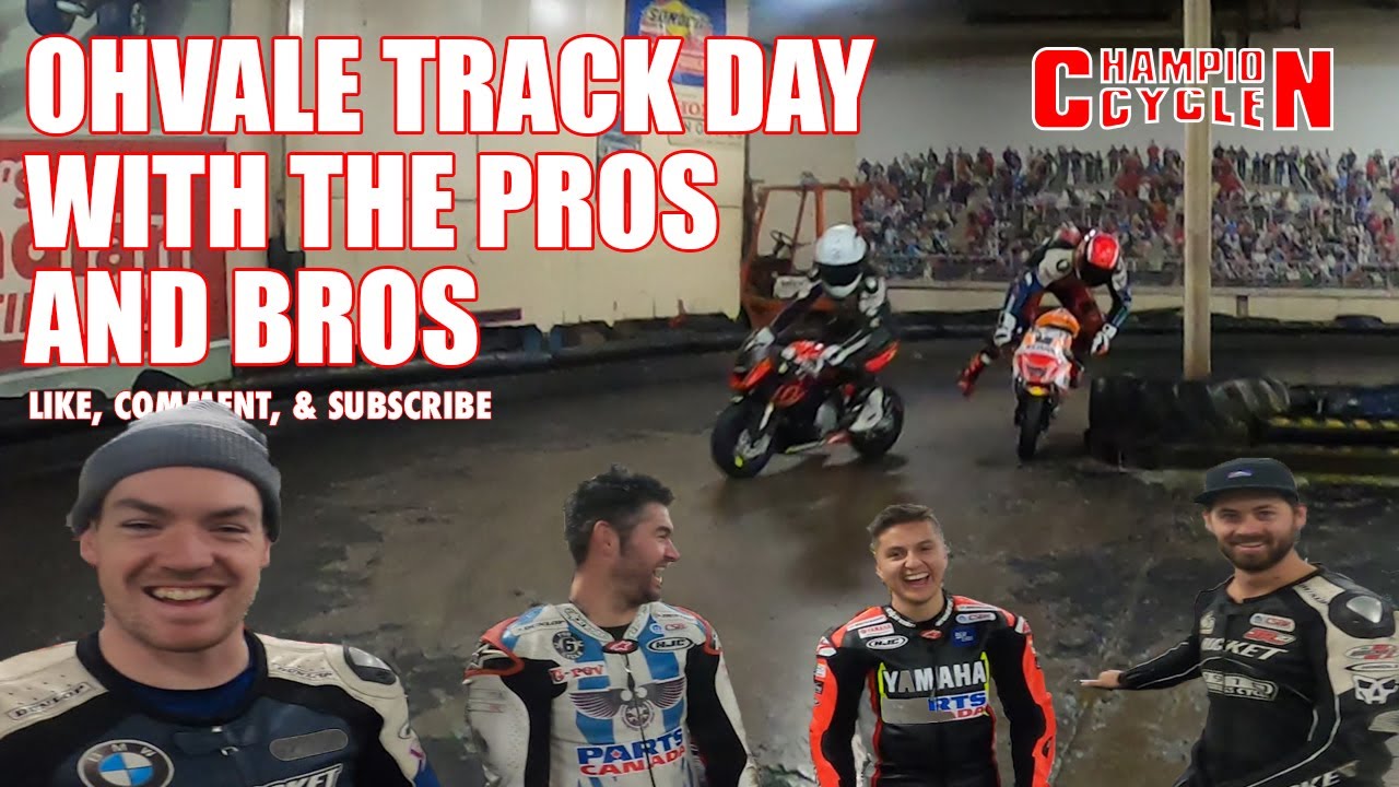 Ohvale Motorcycles Track Day with The Pros and Bros