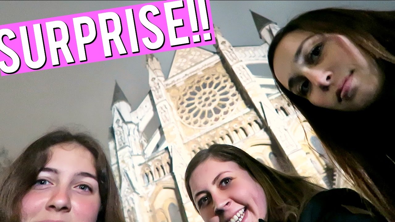 SURPRISE TRIP TO EUROPE!!