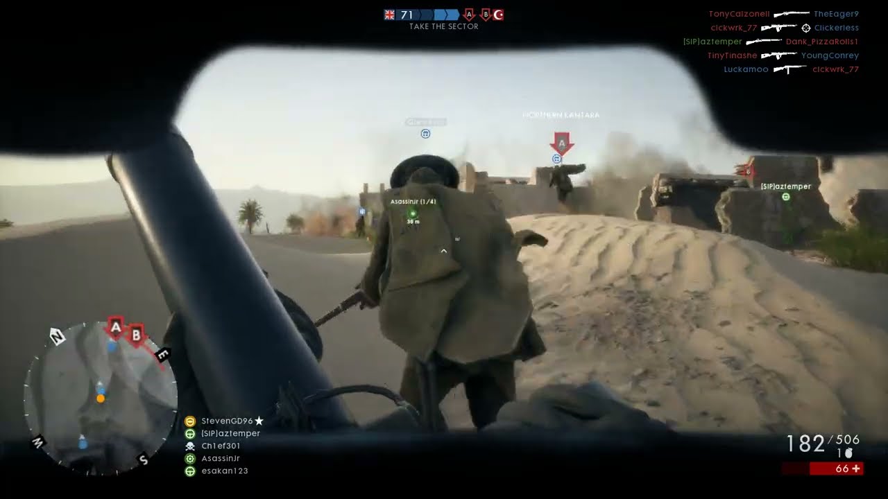 Battlefield 1 - Suez Canal Operation Gameplay