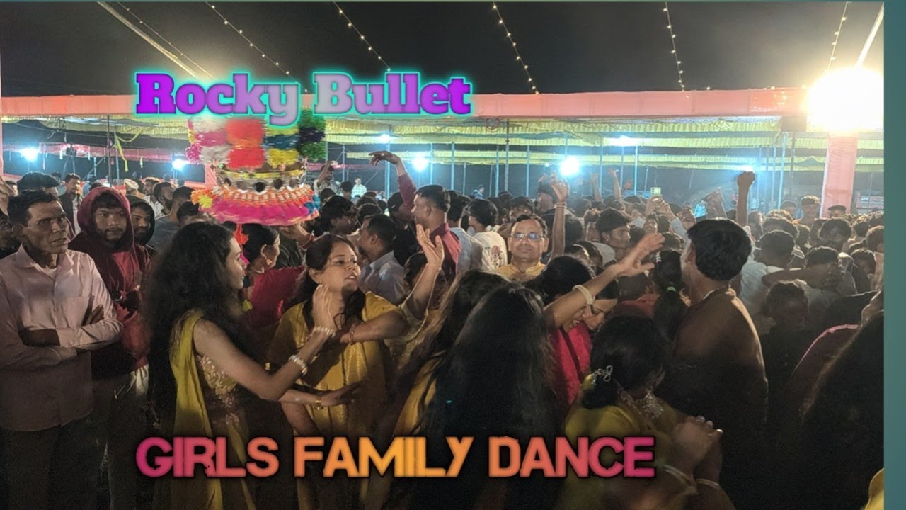 Girls  Family  Dance | Rocky star band   | new ton 