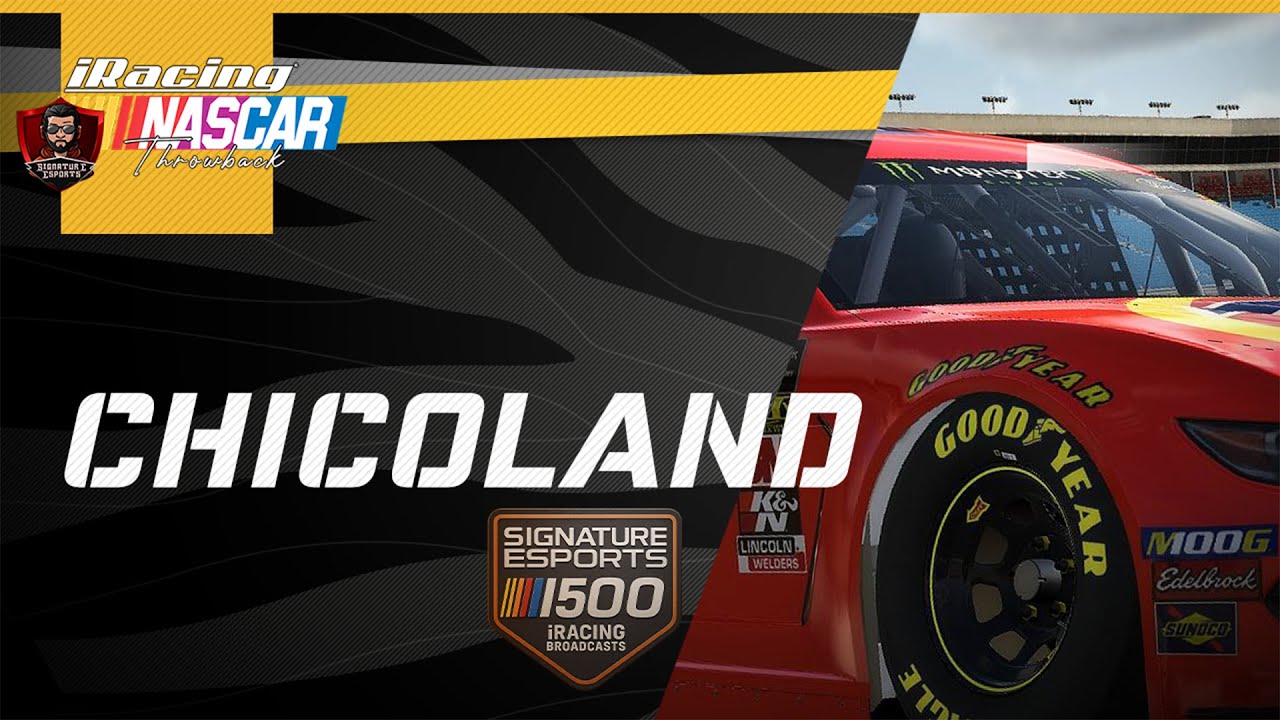 CHICAGOLAND | SIGNATURE ESPORTS THROWBACK SERIES PLAYOFFS#iracing #gaming #NASCAR #Throwback