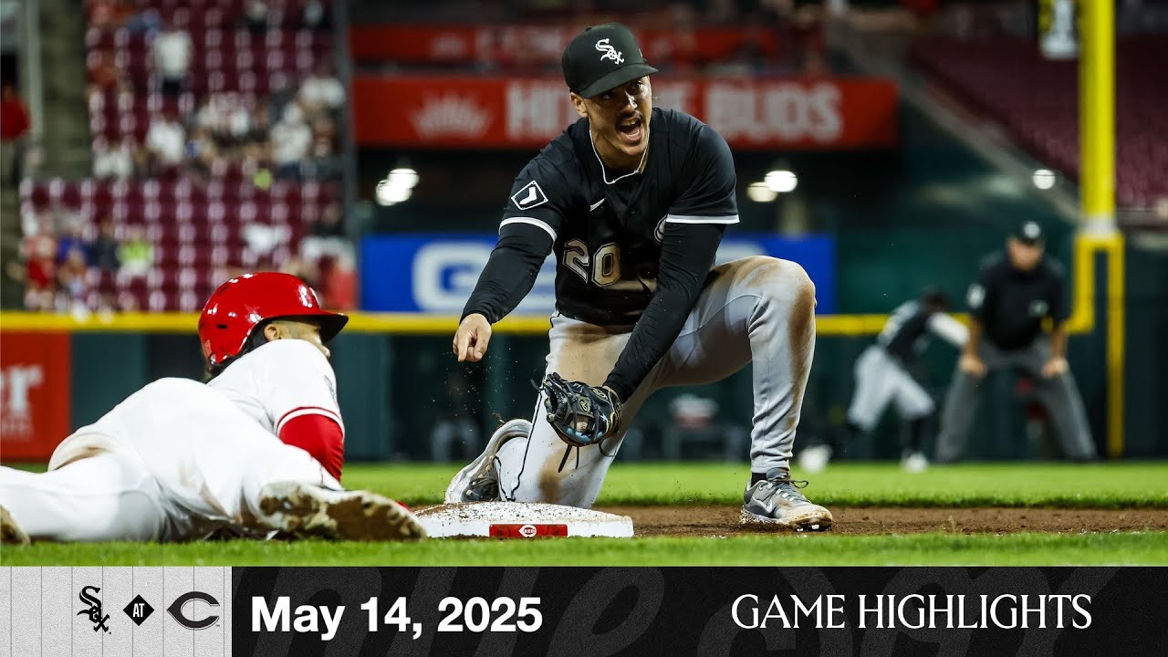 HIGHLIGHTS: Chase Meidroth, Miguel Vargas Come Up BIG in Extras, Sox beat Reds (5.14.25)