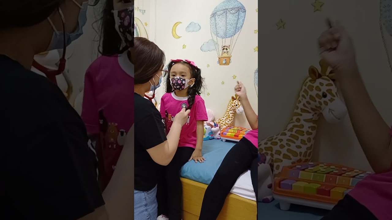 Si dede lagi sakit demam di periksa ke dokter Anak dulu 👩‍⚕️