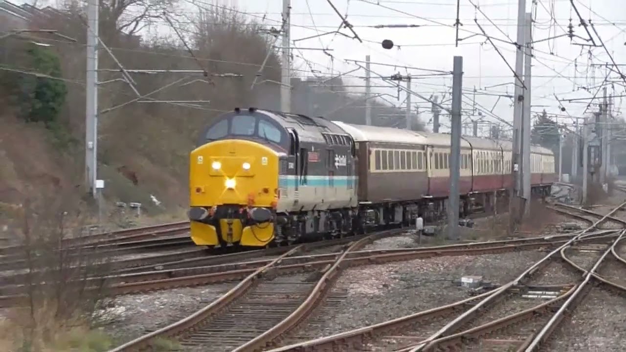 37401 5z32 Crewe H.S - Bo'ness Exchange Sidings ECS, 23rd December 20 25