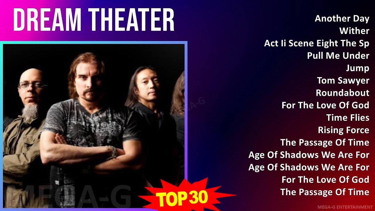 D r e a m T h e a t e r MIX Greatest Hits Collection ~ 1980s Music ~ Top Art Rock, Heavy Metal, ...