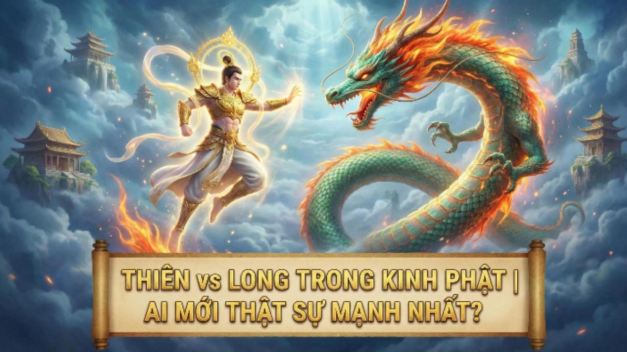 🐉⚡ Thiên vs Long Trong Kinh Phật | Ai Mới Thật Sự Mạnh Nhất?#storyanimationviet #sutich #phatphap
