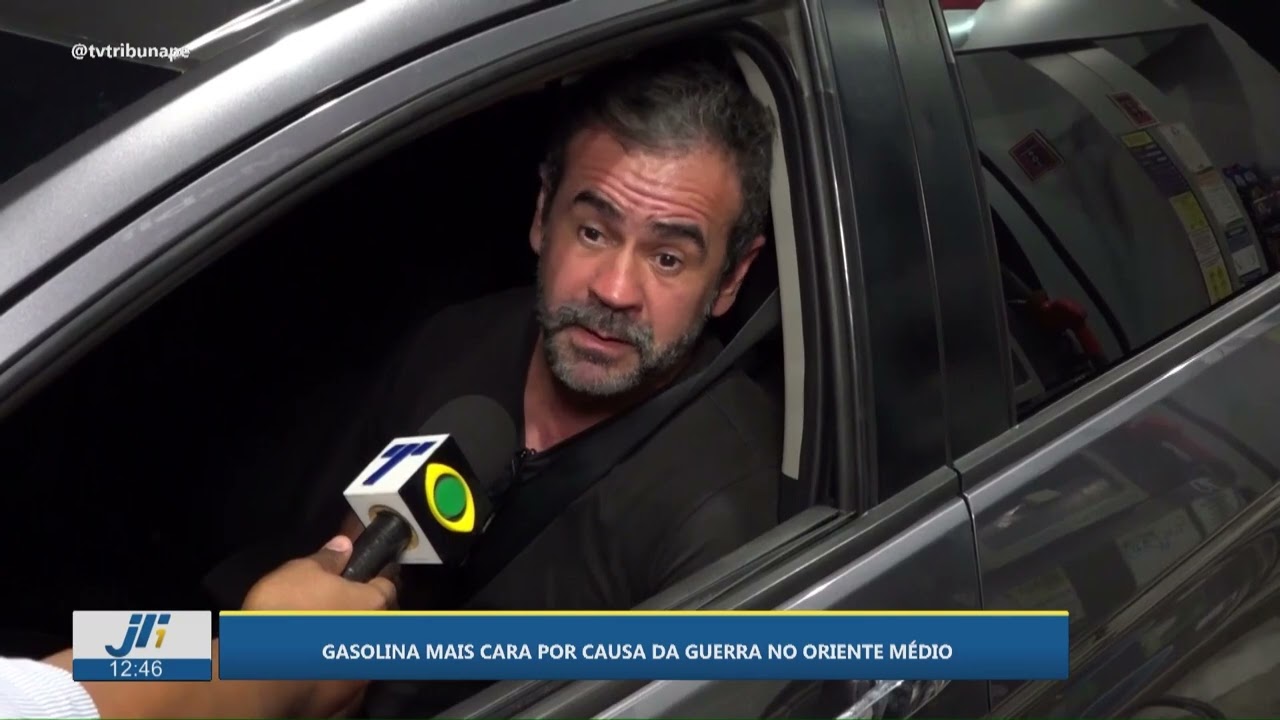 Gasolina mais cara por causa da guerra no Oriente Médio