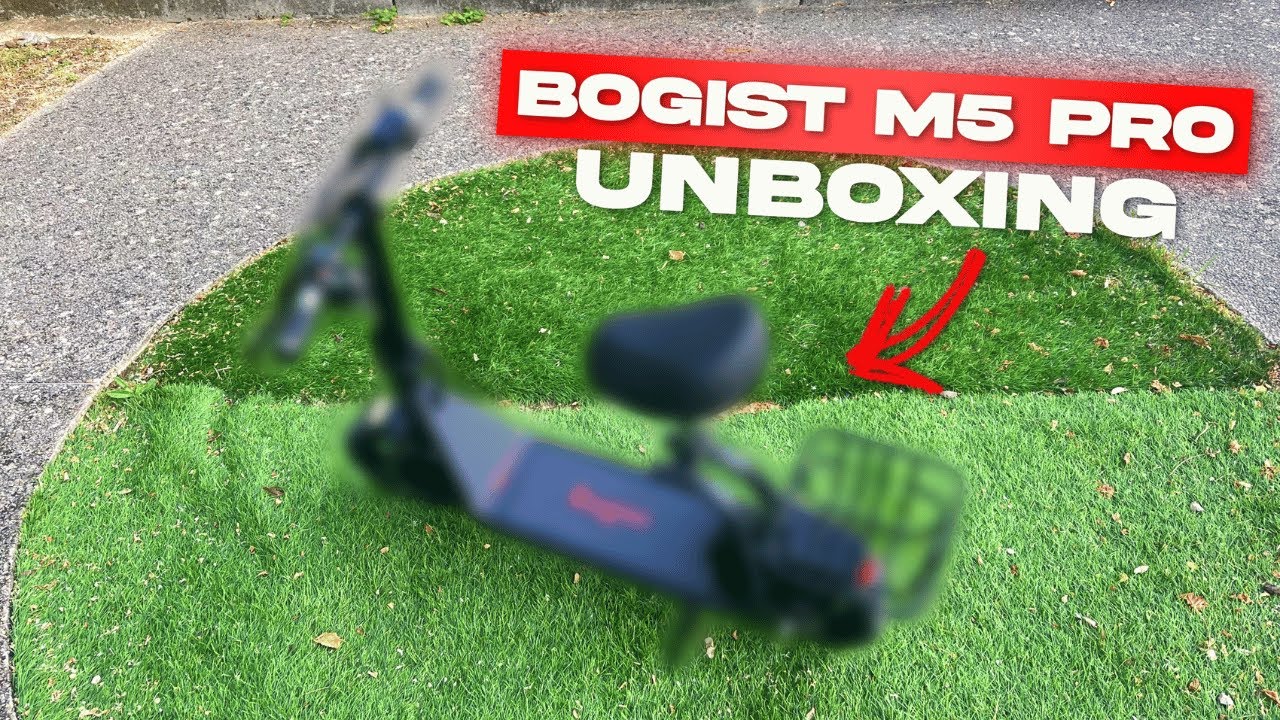 UNBOXING DE LA BOGIST M5 PRO !! LE MINI SCOOTER ÉLECTRIQUE SANS PERMIS !! TROTTINETTE ÉLECTRIQUE !