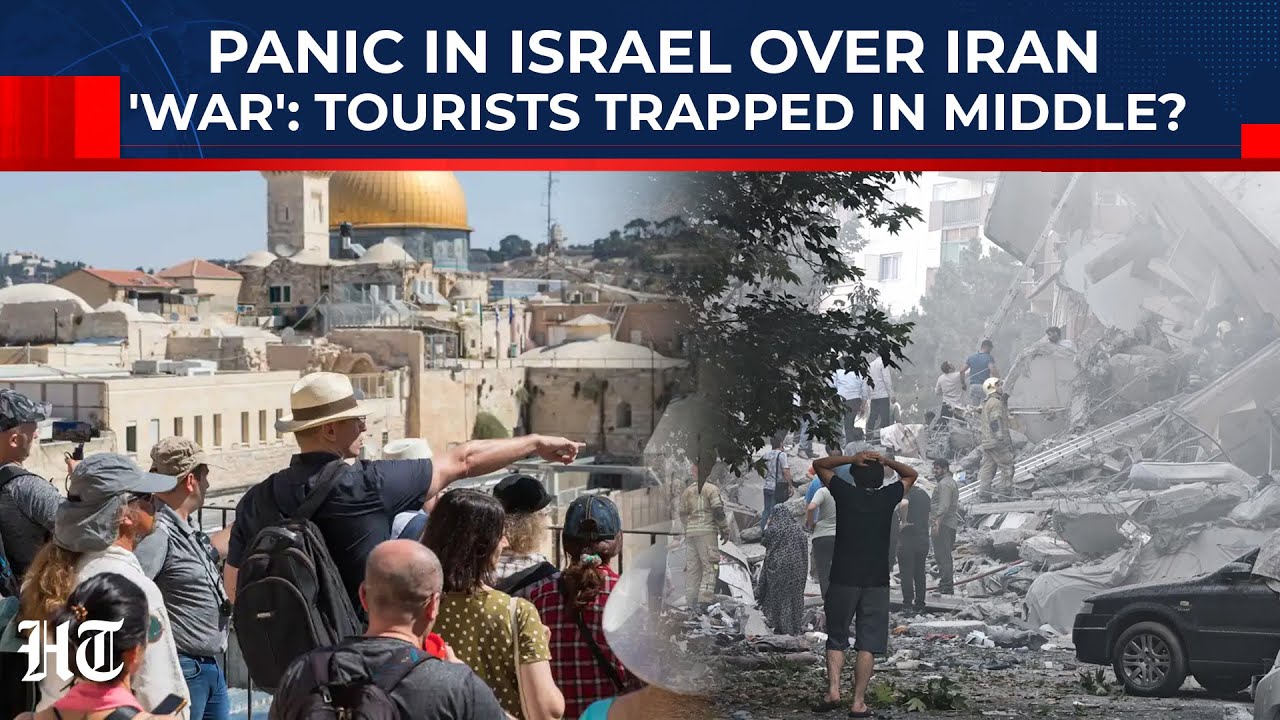 Panic Grows In Israel Over Iran 'War': Tens Of Thousands Of Tourists Trapped In The Middle?| USA