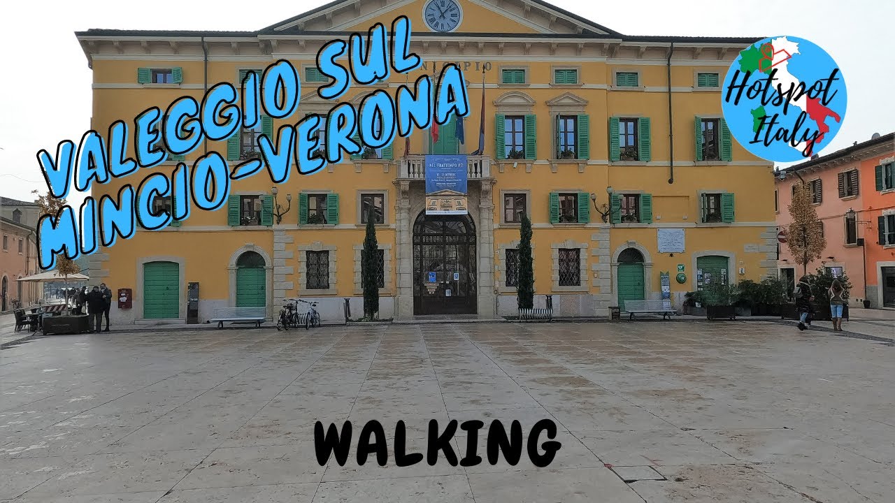 VALEGGIO SUL MINCIO 4K | Walking 👣👣📷